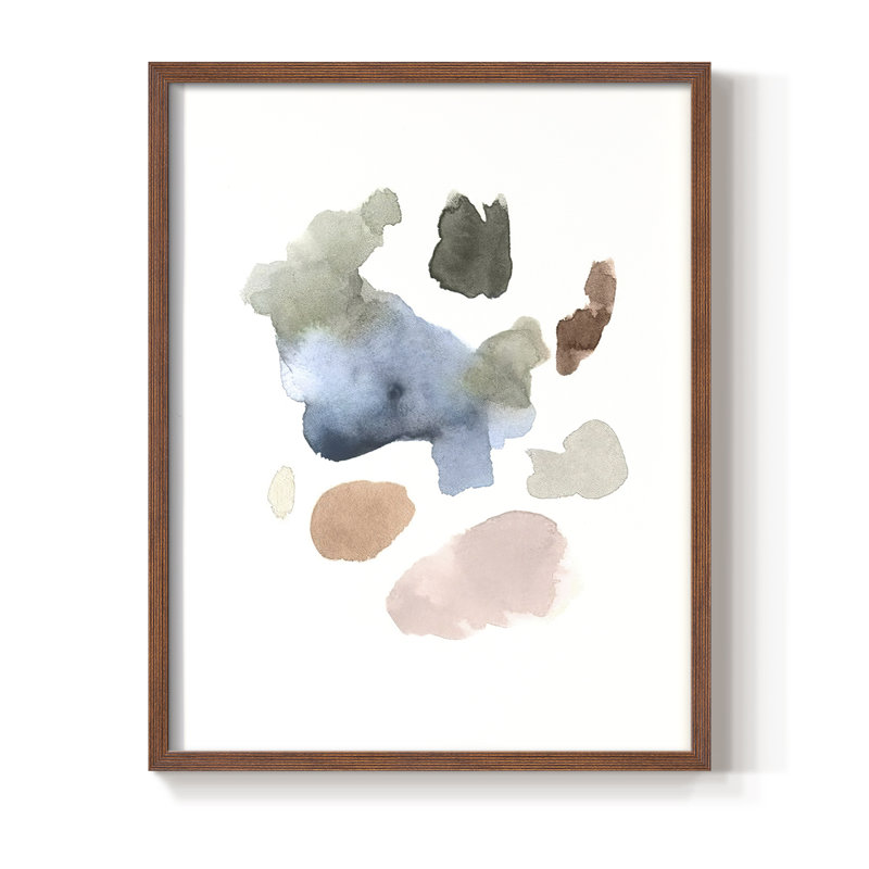 Fresh Start I Framed Print - Solid Wood, Brown, 28" H x 22" W