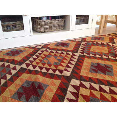 Keynot Striped Hand Woven Area Rug