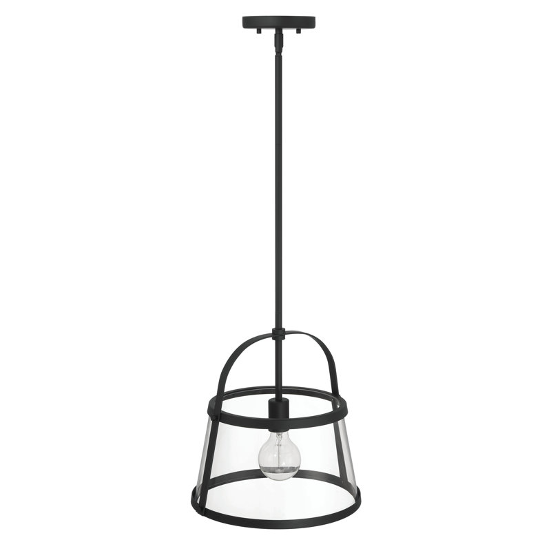 Calleja 1 - Light Geometric Pendant, Black