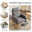 Fauteuil confortable avec poche latérale-1147523568