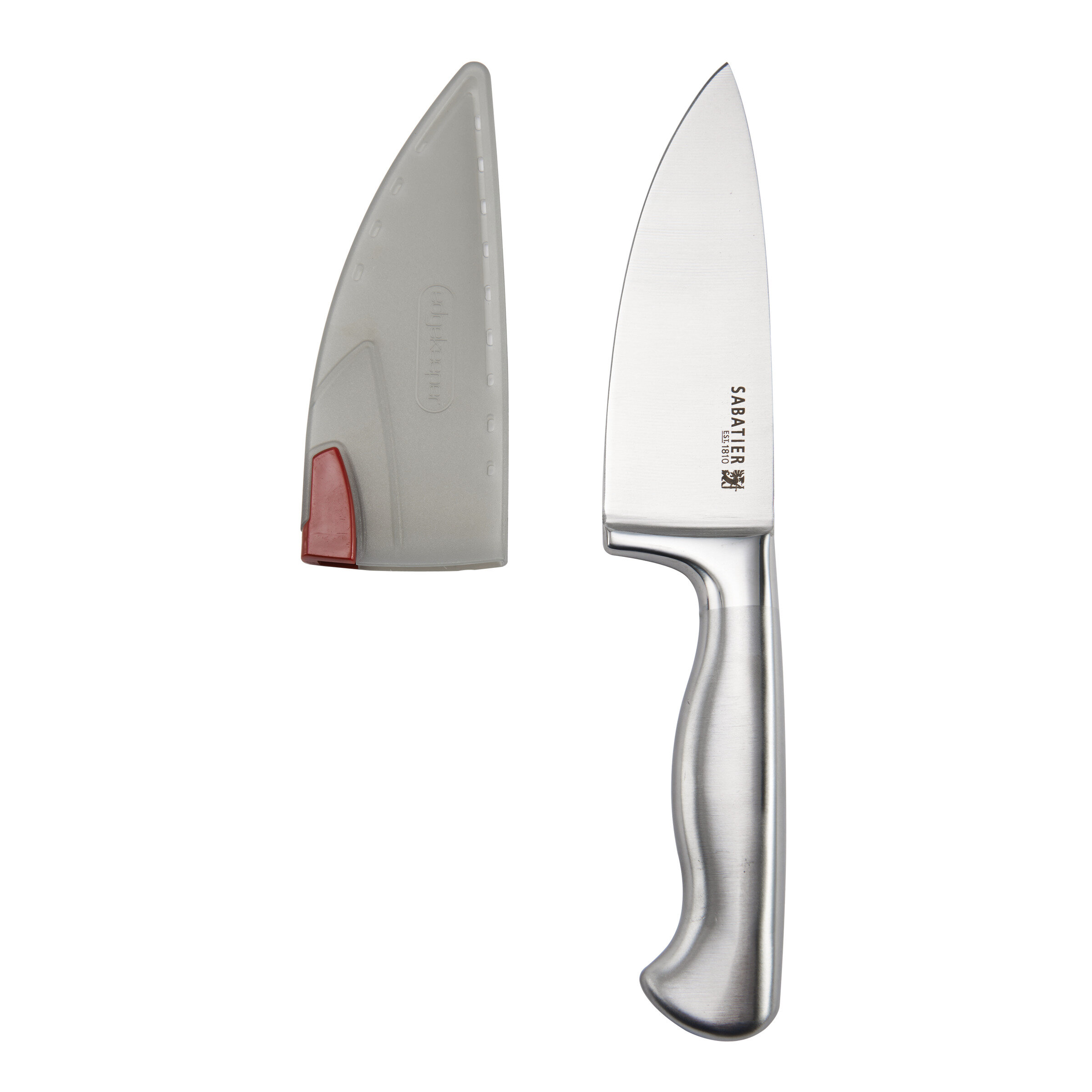 Sabatier Stainless Steel and Silicone Tongs 11-inch