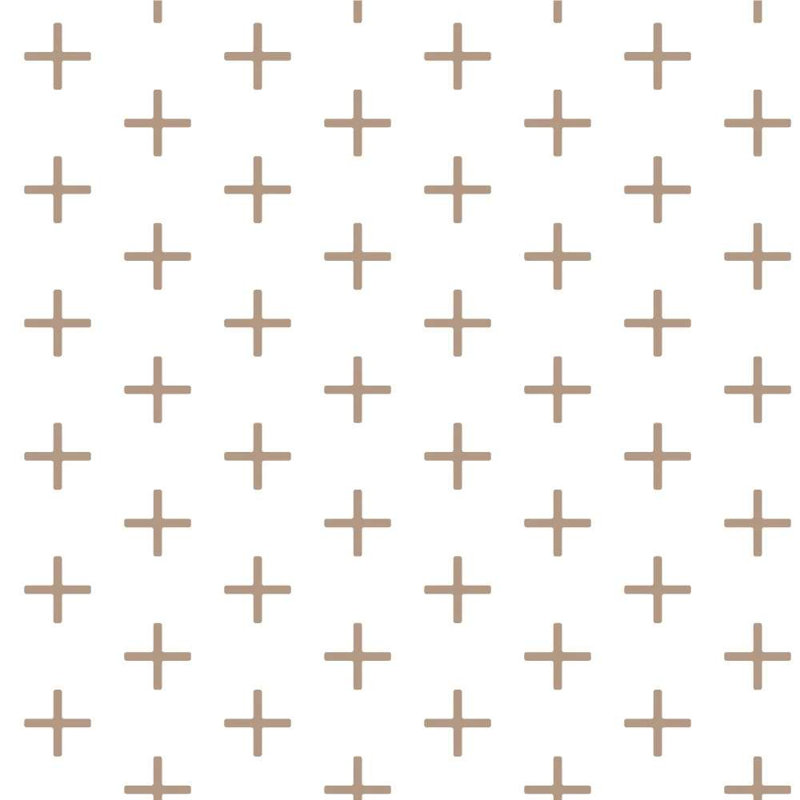Mrs Paranjape Papers Addition 10' L x 24" W Peel and Stick Wallpaper Roll, Truly Taupe, Peel & Stick, Self-adhesive