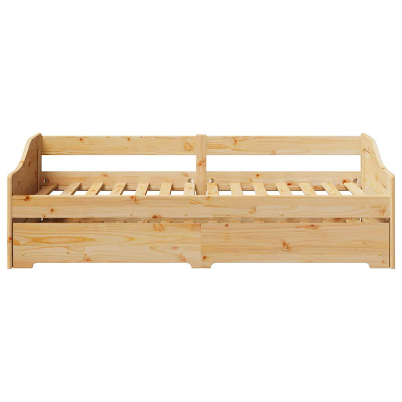 Solid Wood Daybed, Natural