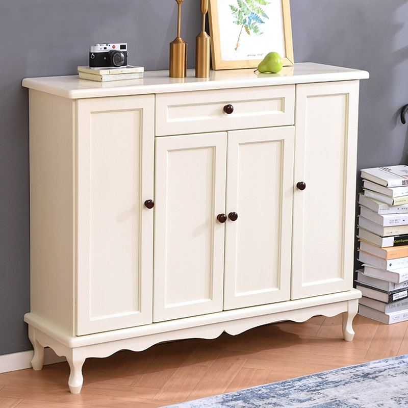 Banc de rangement Ivory, Ivoire ivoire