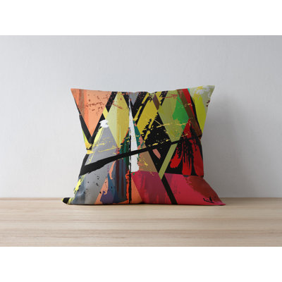 Enza Cotton Blend Throw Square Pillow Cover