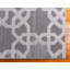 Tapis gris à motif géométrique Theodora-40285057