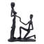 MARRIAGE PROPOSAL Iron Figurine 17cm-92166211