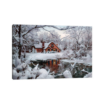 Winter Wonderland - Giclée sur toile tendue avec châssis