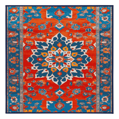 Machine Washable Tabriz Gray Area Rug