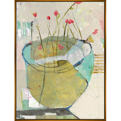 In A Greek Garden Giclee On Canvas by Jill Krasner