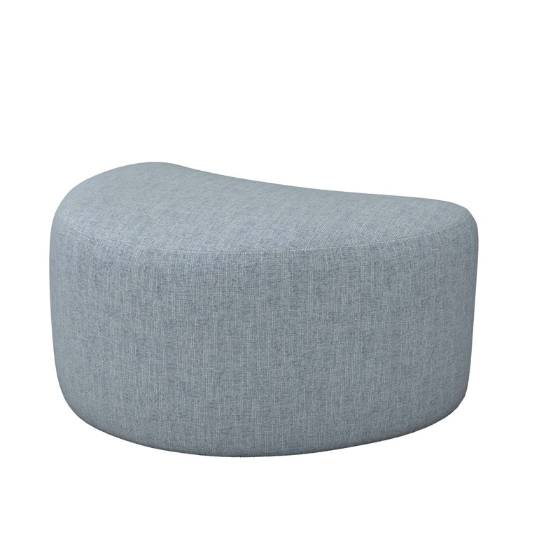 Carlisle Wedge Pouf, Marsh Chenille