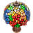 15" High Tiffany Laburnum Accent Lamp