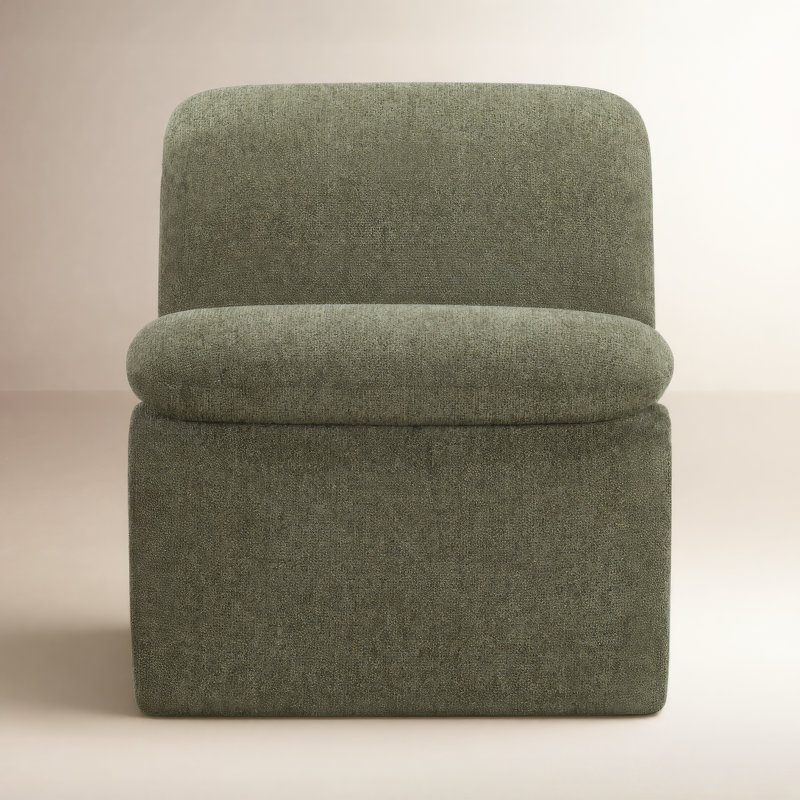 Piara 26.4'' Wide Armless, Green