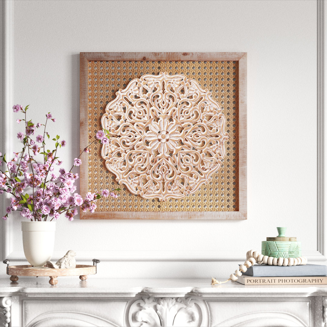 Nessa Boho Plants & Flowers Wall Decor on Solid Wood Kelly Clarkson Home