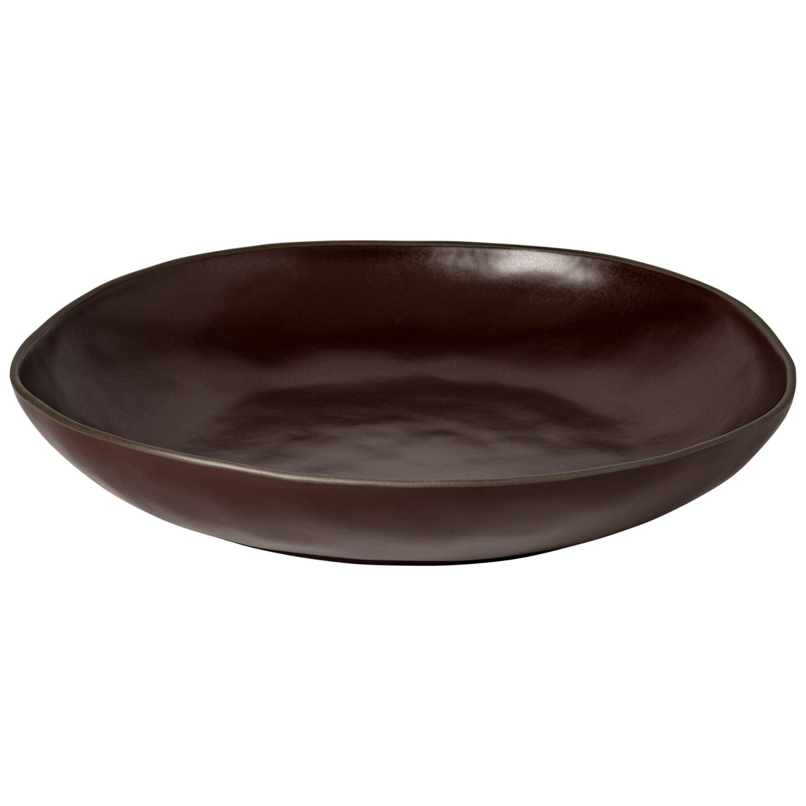 Stacked Organic Serving Bowl, Port