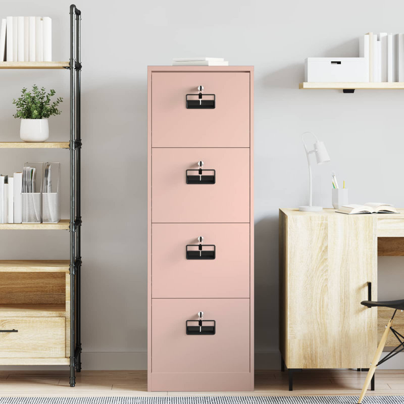 Storage Cabinet, Pink