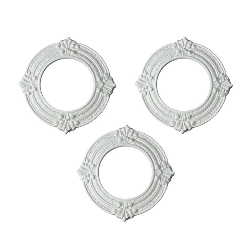 Ceiling Medallion Urethane Rosette 6" Decorative Recessed Trim
