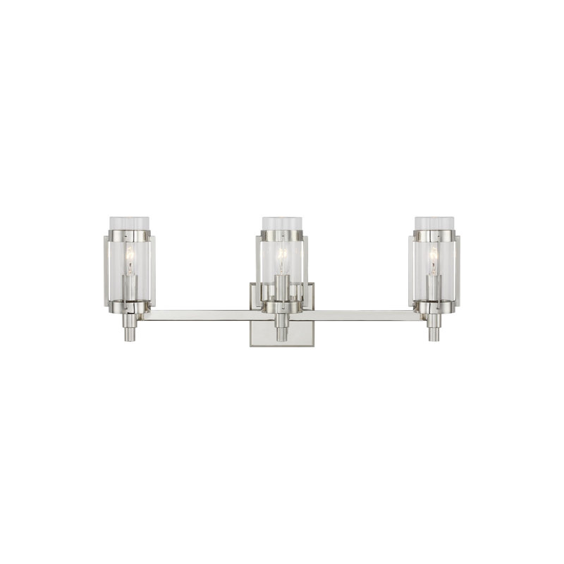Flynn 3 - Light Dimmable Vanity Light, Polished Nickel