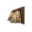 2 - Light Flush Mounted Sconce