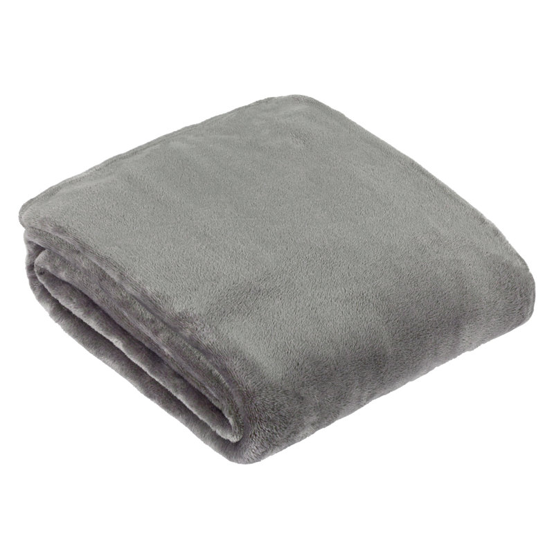 Harrow Furn Throw, Grey