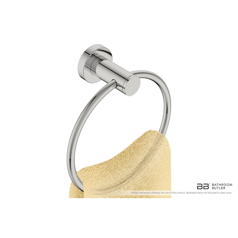 Anneau à serviettes 4600 Series, Acier inoxydable poli