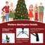 Lighted Artificial Pine Christmas Tree-366253115