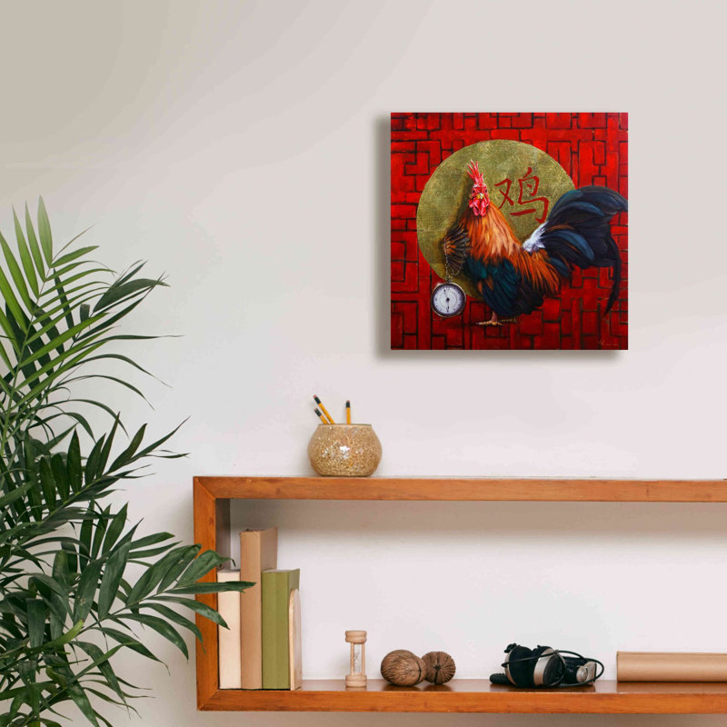 «Keeper Of Time» par Lucia Heffernan, reproduction sur toile tendue, H 12 po x l 12 po x P 0,75 po