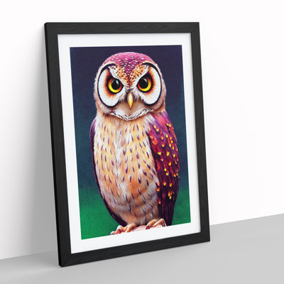 The Heavenly Owl - Single Picture Frame Print