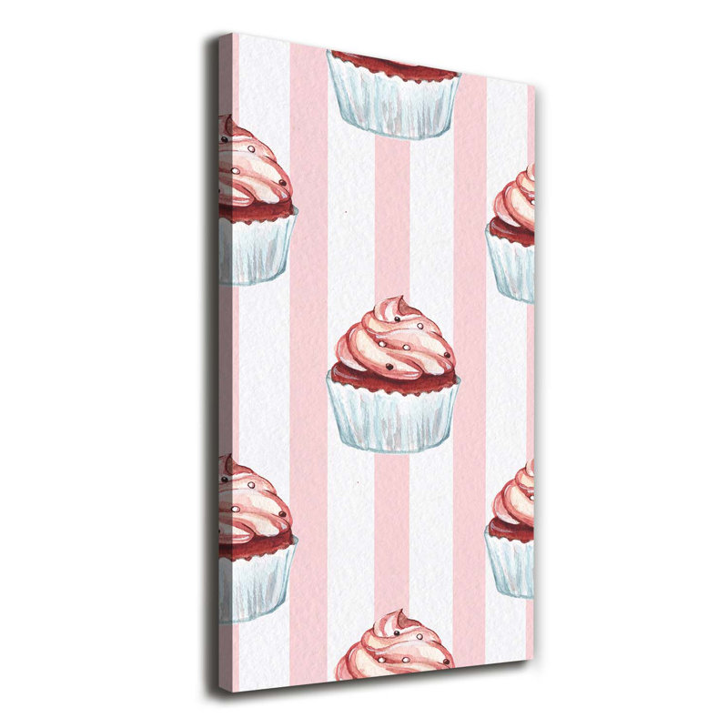 Cupcakes - Wrapped Canvas Print