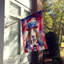 Drapeau patriotique de la maison américaine-112698669
