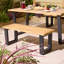 Rowlinson Stockholm 4 Seat Dining Set