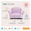 Chaise en micro-suède Keet-70145909