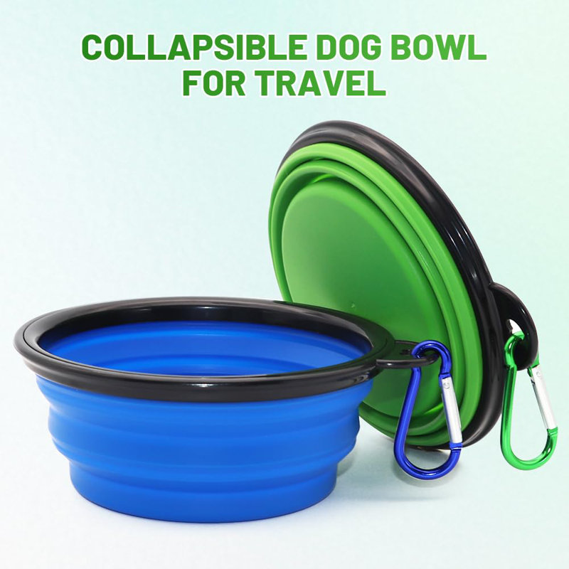 Ensemble de 2 bols rétractables pour chien, ensemble de 2 chiens