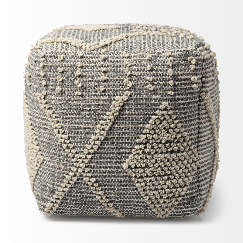 Kempst Upholstered Pouf