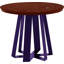 ARS Round Walnut Wood Dining Table-21385680