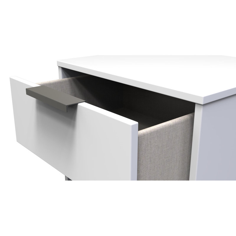 Bibek 45cm W Manufactured Wood Bedside Table