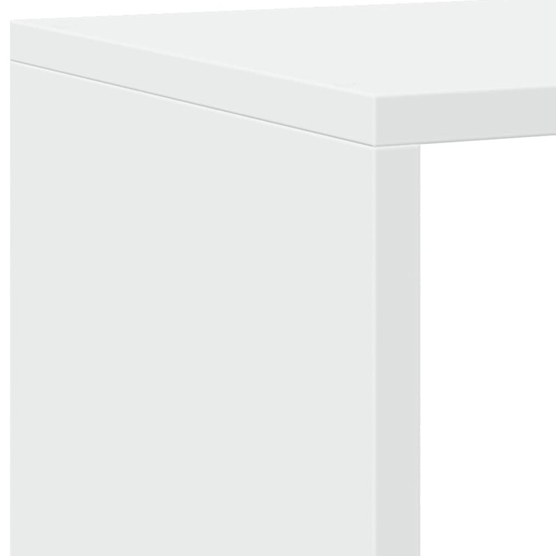 Avayla 137.5 cm H x 137.5 cm W Book Cabinet Bookcase, White