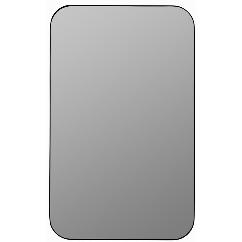 Eaton Medicine Cabinet, Recess and Surface Mount, Black