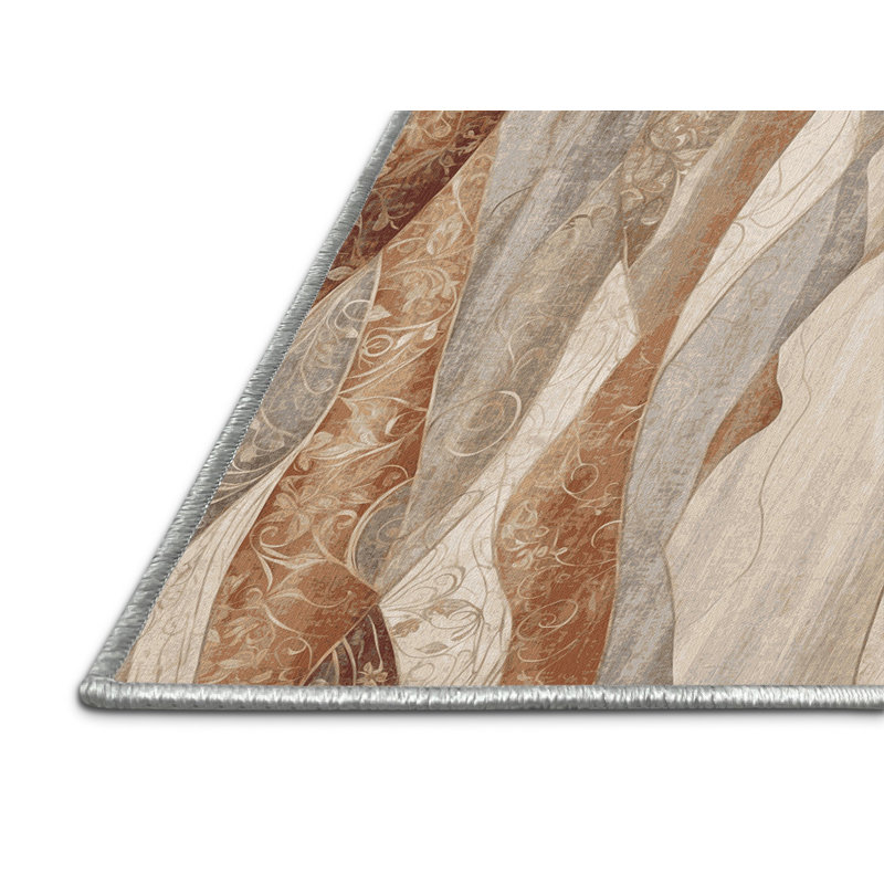Erosive Lines Rug, Rectangle 6' x 9'