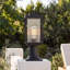 Lampadaire extérieur 6 pouces Melbourne en noir