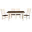Chaise d'appoint en bois massif Matanzas