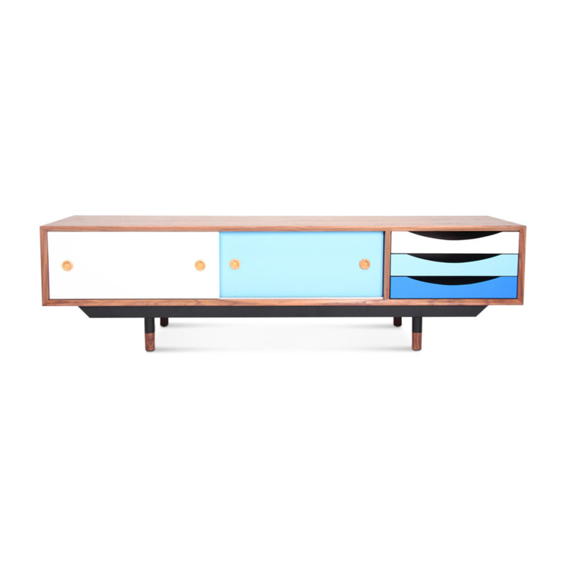 Meuble télé Mid-Century moderne