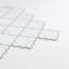 Carrelage mosaïque auto-adhésif en résine gris / blanc 10 po x 10 po Quatrefoil