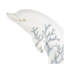 Sculpture blanche Alidiya Polystone Curved Dolphin