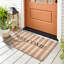 Non-Slip Striped Outdoor Doormat