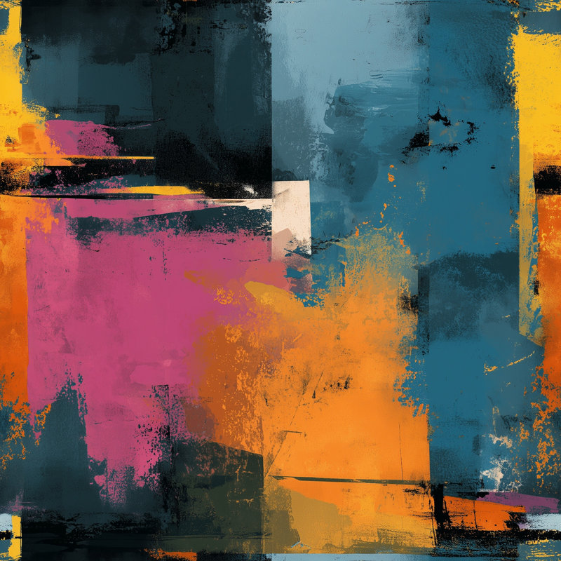 Papier peint moderne Mid Century, Peel and Stick