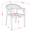 Fauteuils d'extérieur en osier de largeur 22 po Demica-71598948