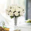 Ensemble de 6 arrangements de marguerites en soie-1003743506
