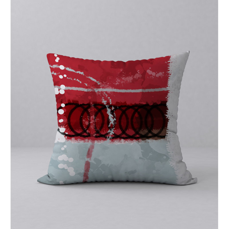 Reversible Throw Pillow, 24" x 24"