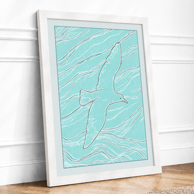 Graceful Shark Coastal - Print